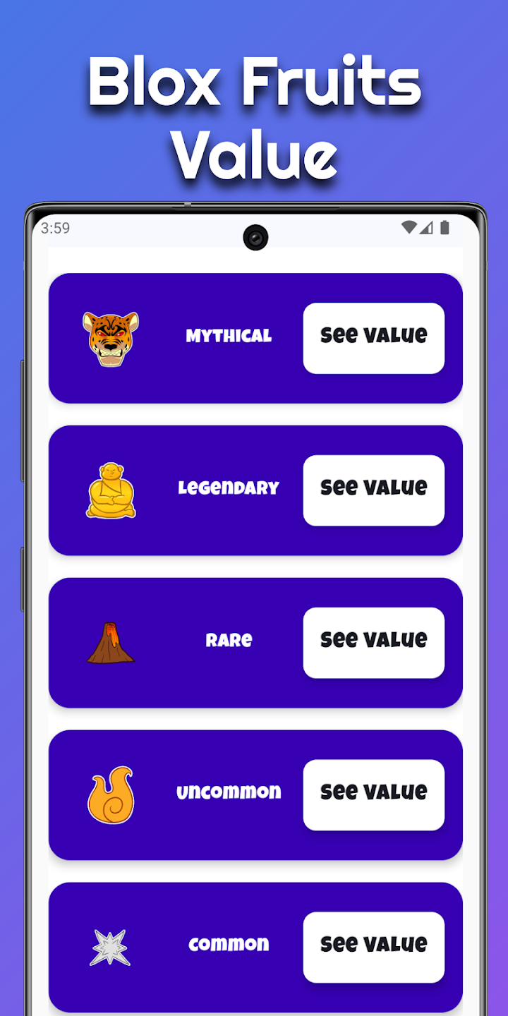 Blox Fruits Values App for Android: Download Guide screenshot