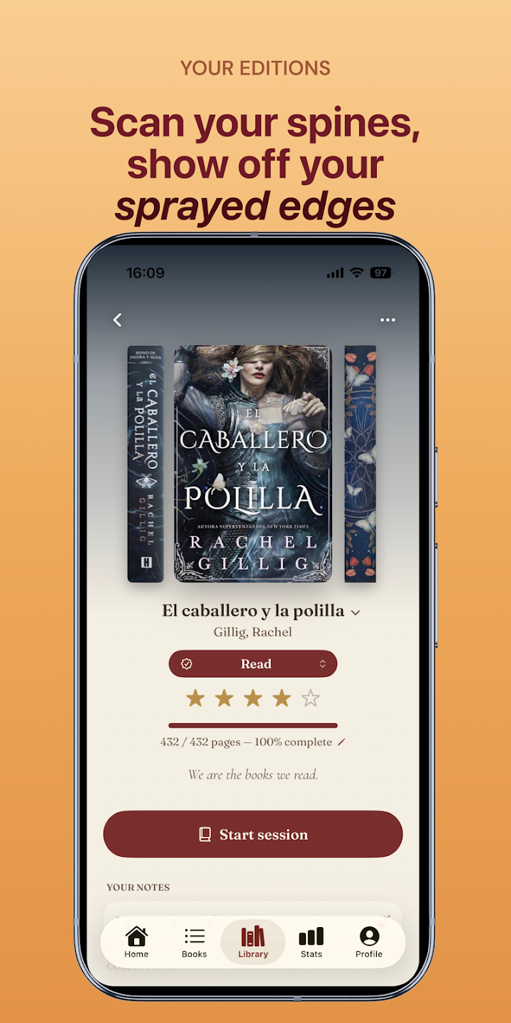 SlowRead: Book Tracker & TBR screenshot