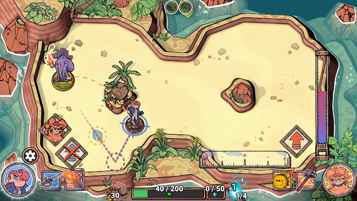 Flick Shot Rogues: Android Download & Gameplay screenshot