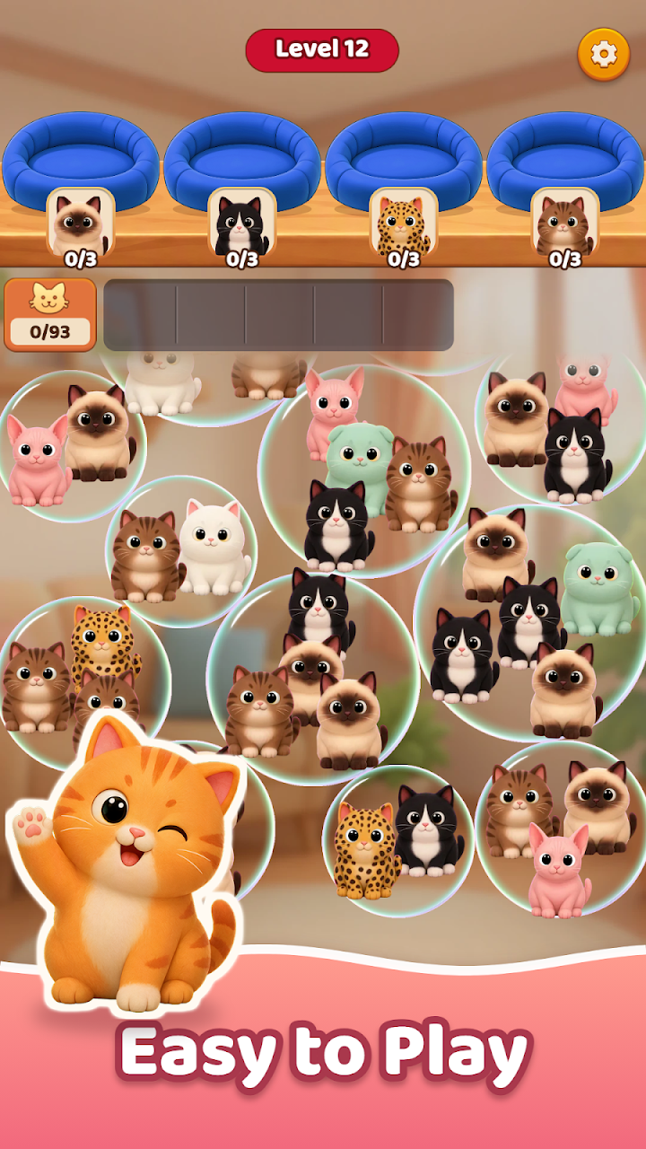 Meowpop: Cat Sort Puzzle screenshot