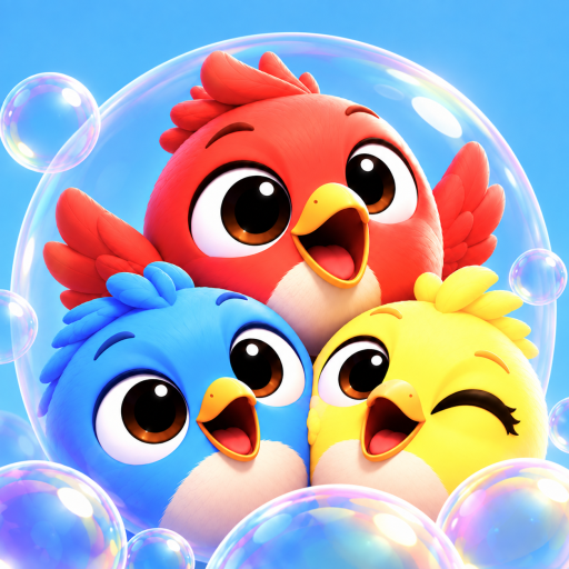 Bubble Bird: Color Match icon
