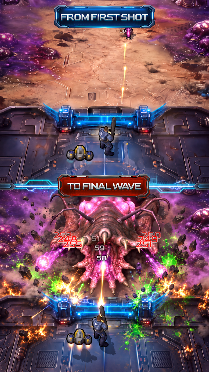Sector Defense: Roguelike TD screenshot