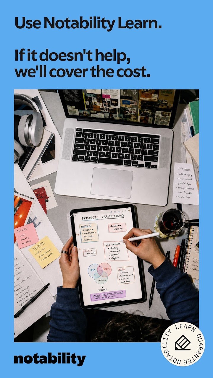 Notability: AI & PDF Notes screenshot