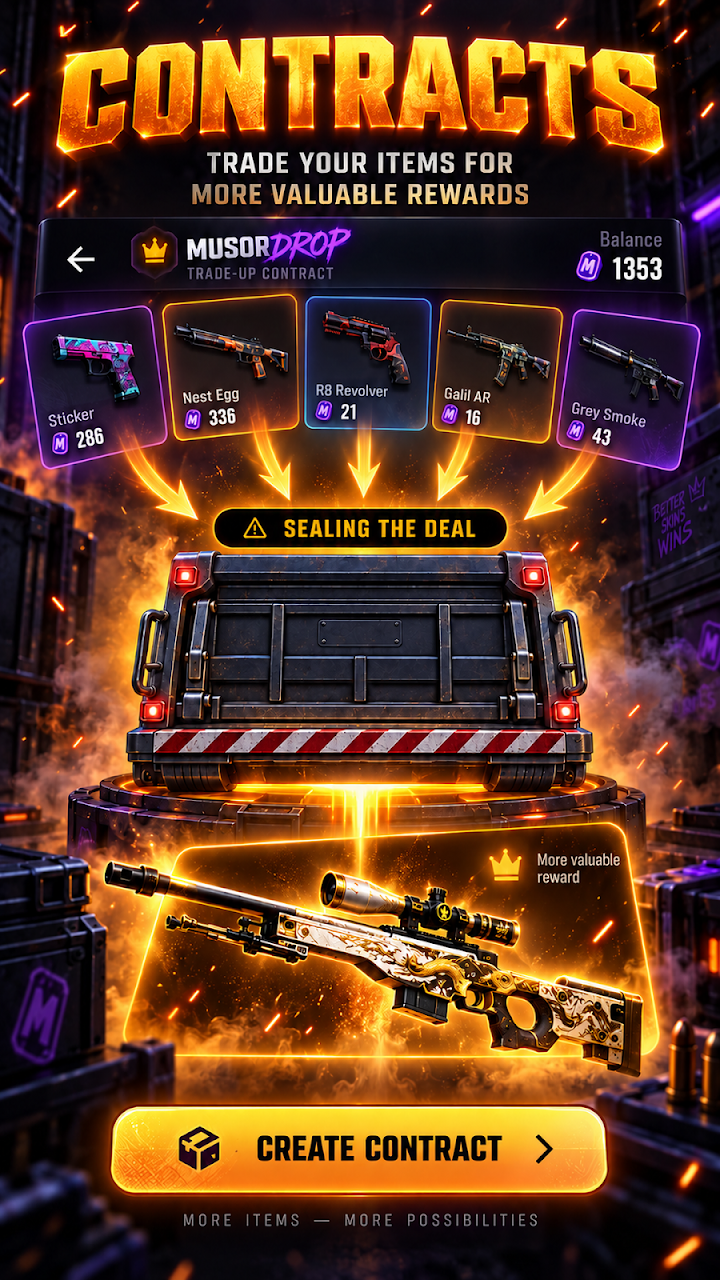 MusorDrop: Case Simulator screenshot