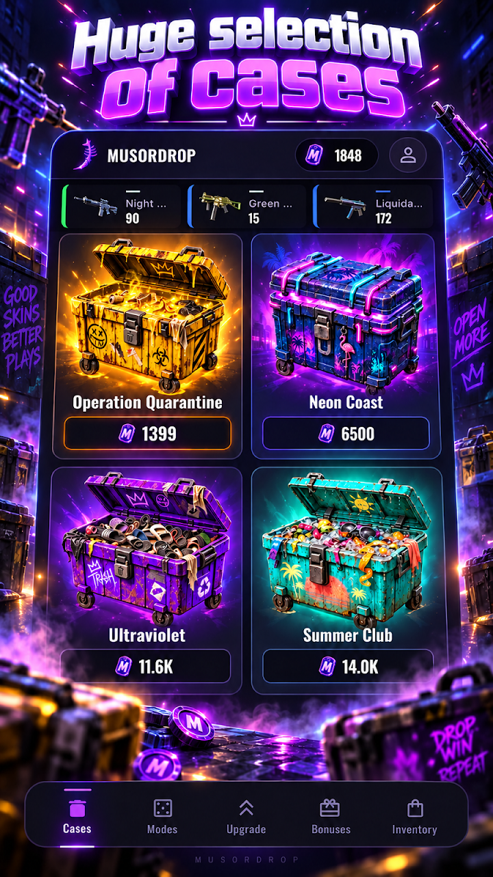 MusorDrop: Case Simulator screenshot